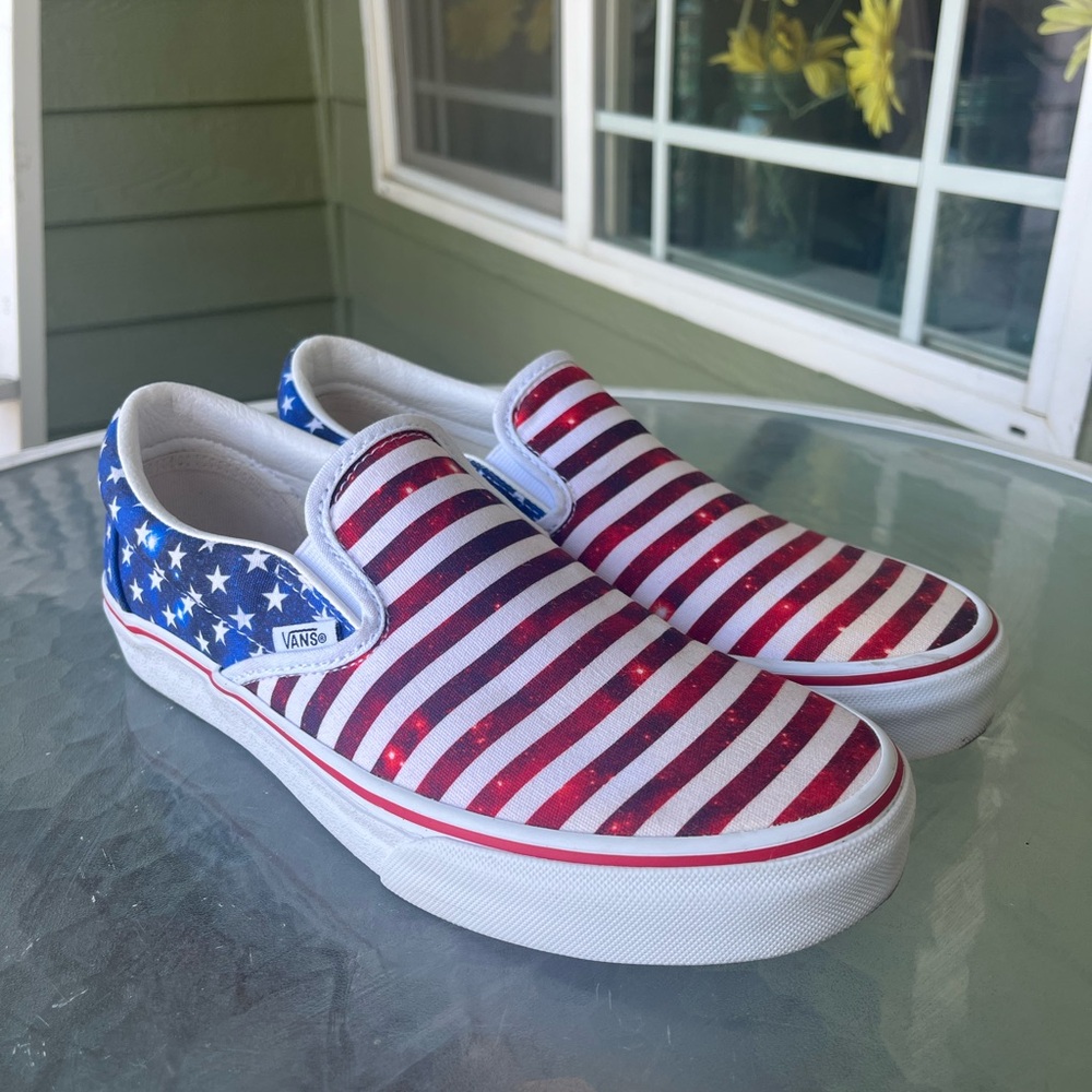 Vans Stars and Stripes Slip-On Shoes